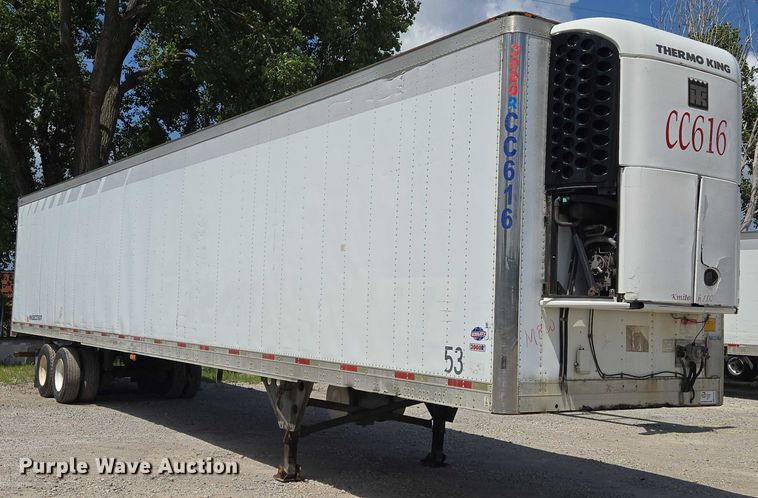 image for item EF1658 2005 Utility Trailer MFG Co. VS2RA refrigerated van trailer