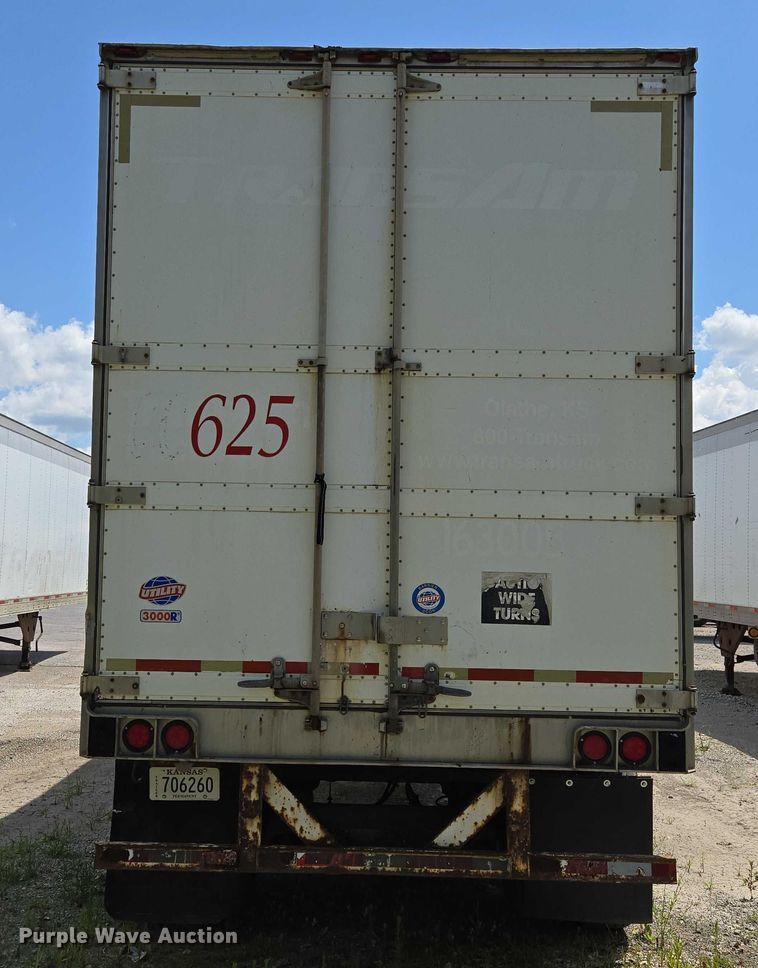 image for item EF1660 2006 Utility Trailer MFG Inc. VS2RA refrigerated van trailer