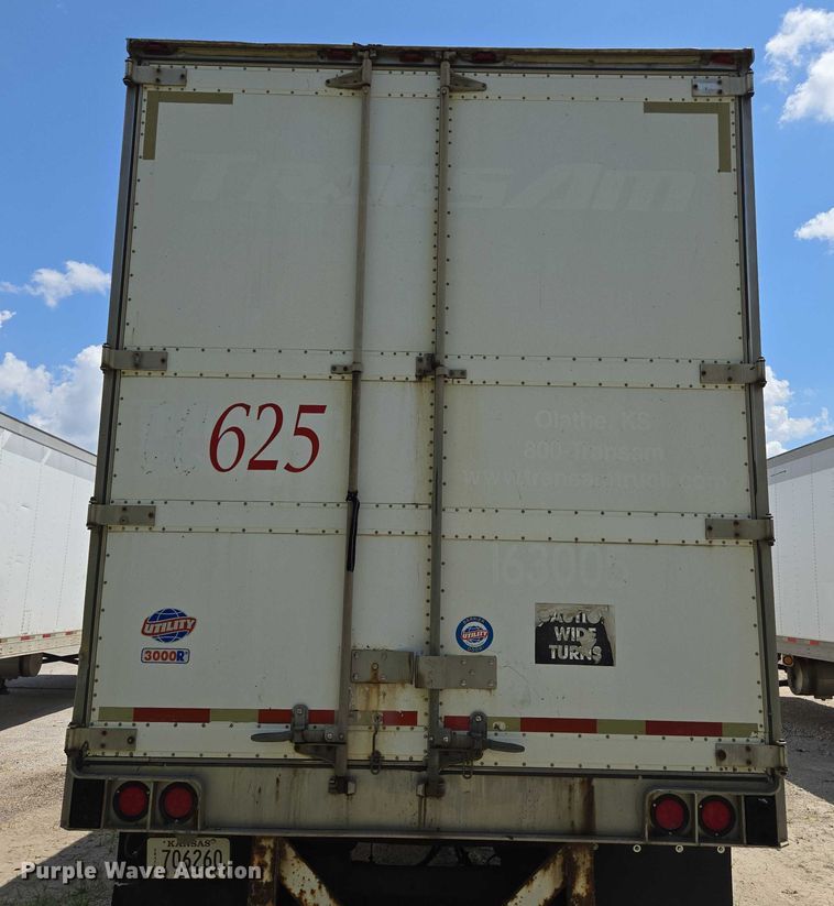 image for item EF1660 2006 Utility Trailer MFG Inc. VS2RA refrigerated van trailer