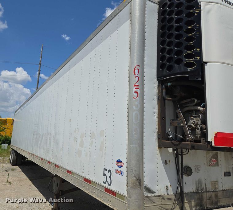 image for item EF1660 2006 Utility Trailer MFG Inc. VS2RA refrigerated van trailer
