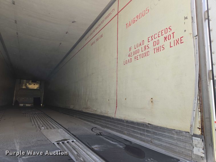 image for item EF1660 2006 Utility Trailer MFG Inc. VS2RA refrigerated van trailer