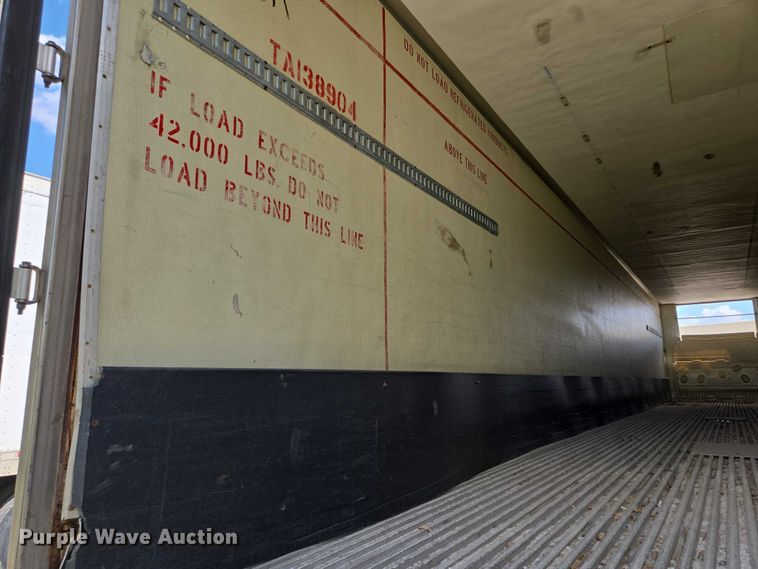 image for item EF1661 2005 Utility Trailer MFG Co. VS2RA refrigerated van trailer