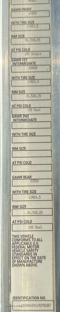 image for item EG2394 2012 Kenworth T800 winch truck