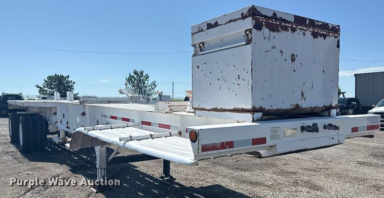 image for item EG5935 1996 Transcraft pipe trailer