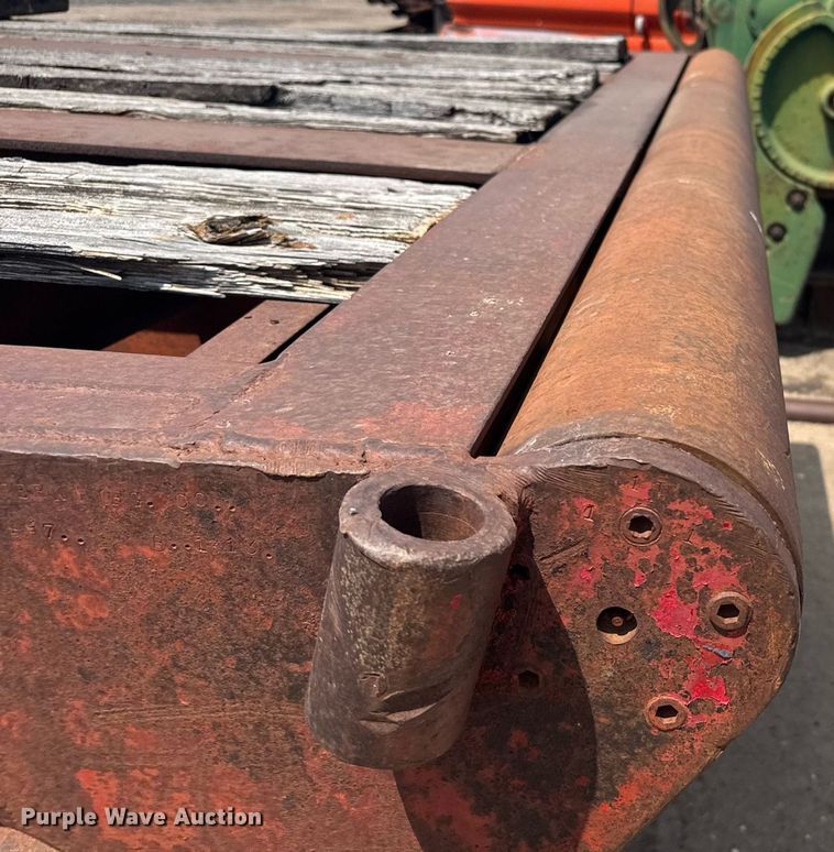 image for item EG6618 1975 Vulcan Trailer Mfg oilfield trailer