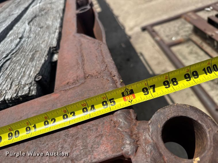 image for item EG6618 1975 Vulcan Trailer Mfg oilfield trailer