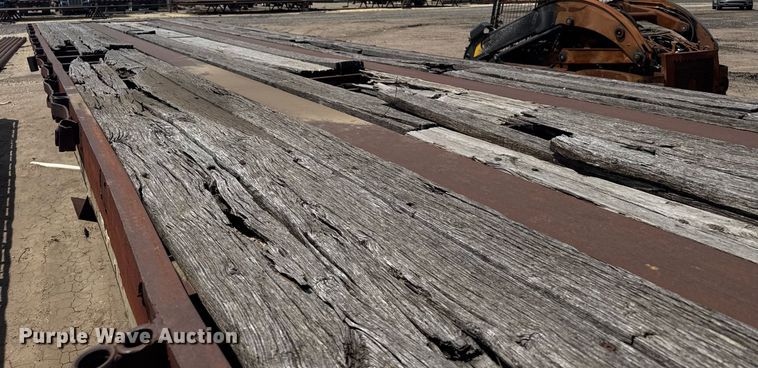 image for item EG6618 1975 Vulcan Trailer Mfg oilfield trailer