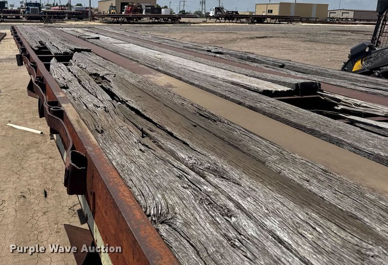 image for item EG6618 1975 Vulcan Trailer Mfg oilfield trailer