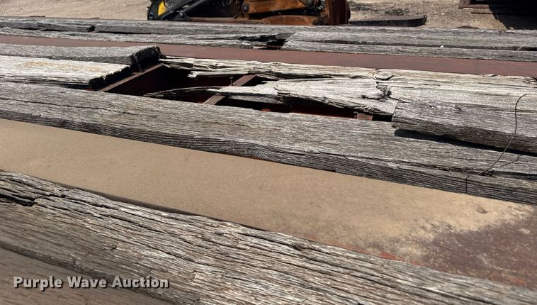 image for item EG6618 1975 Vulcan Trailer Mfg oilfield trailer