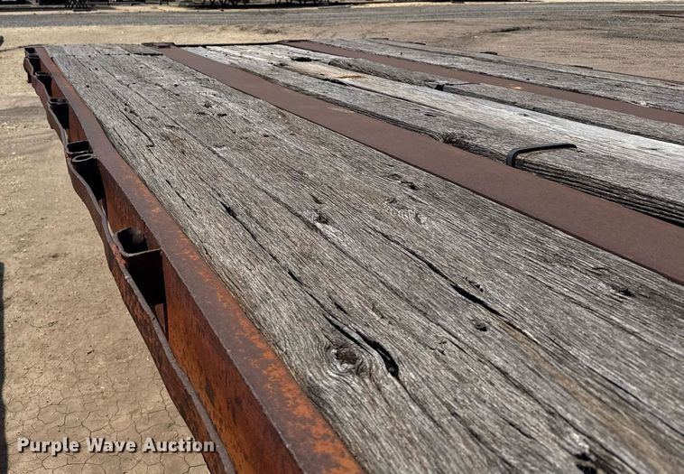 image for item EG6618 1975 Vulcan Trailer Mfg oilfield trailer