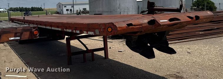 image for item EG6619 1972 Nabo oilfield trailer