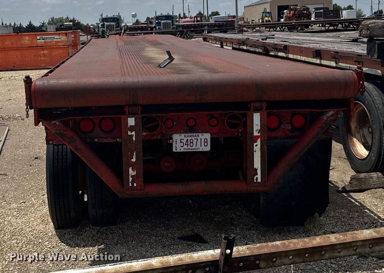 image for item EG6619 1972 Nabo oilfield trailer