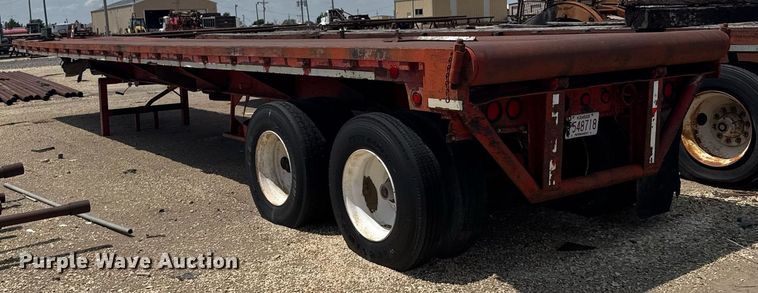 image for item EG6619 1972 Nabo oilfield trailer