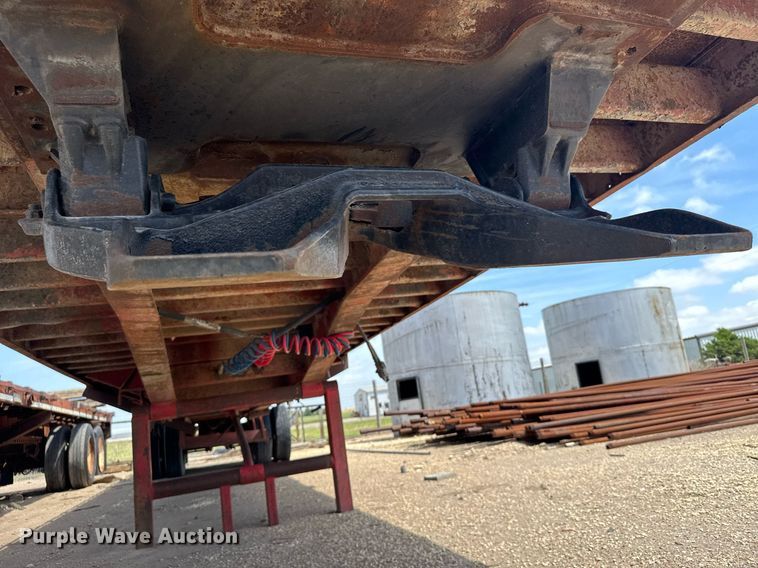 image for item EG6619 1972 Nabo oilfield trailer