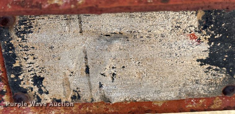 image for item EG6619 1972 Nabo oilfield trailer