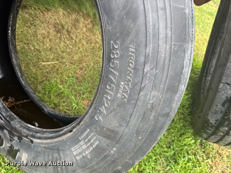 image for item EG6639 (6) 285/75R24.5 tires