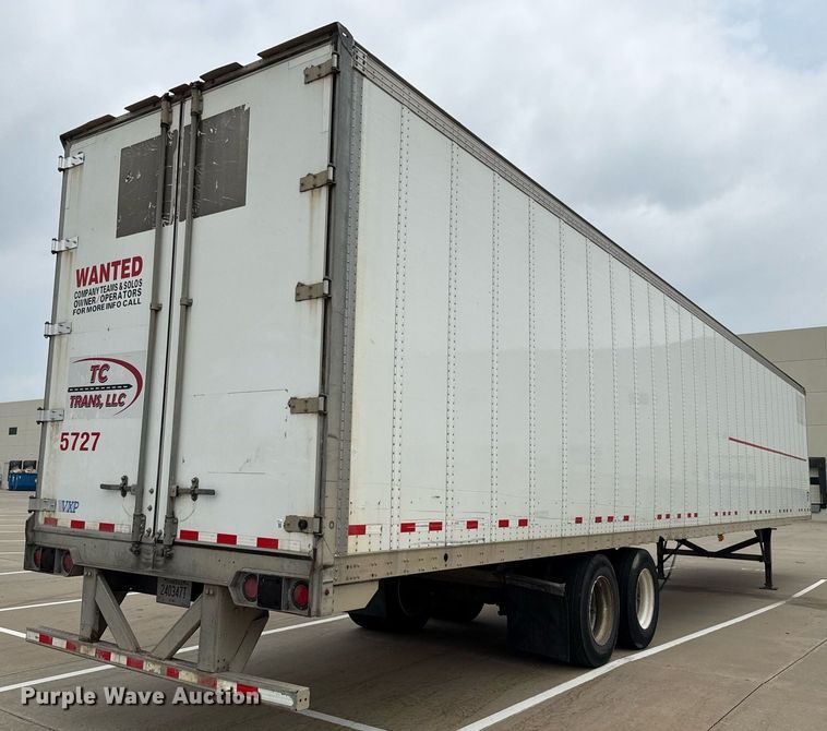 image for item EJ3718 2014 Vanguard VXP 57' dry van trailer