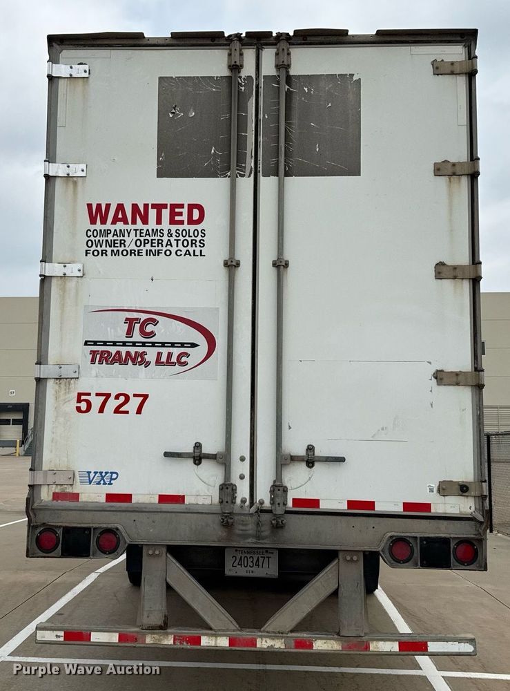 image for item EJ3718 2014 Vanguard VXP 57' dry van trailer