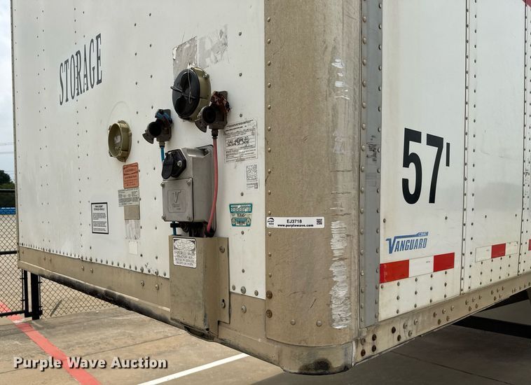 image for item EJ3718 2014 Vanguard VXP 57' dry van trailer