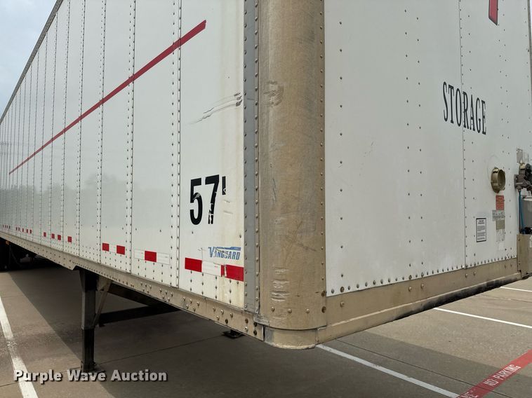 image for item EJ3718 2014 Vanguard VXP 57' dry van trailer