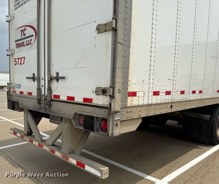 image for item EJ3718 2014 Vanguard VXP 57' dry van trailer