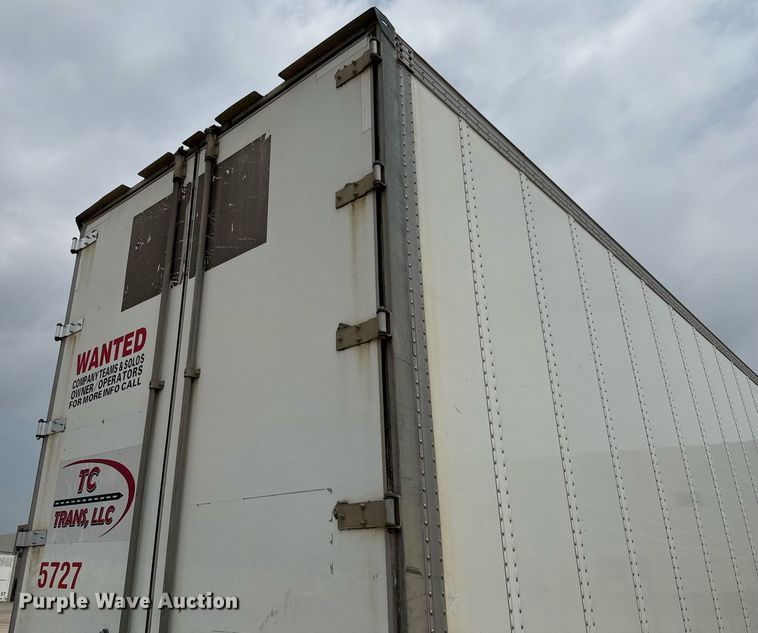 image for item EJ3718 2014 Vanguard VXP 57' dry van trailer