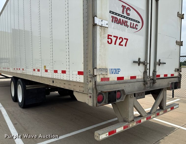 image for item EJ3718 2014 Vanguard VXP 57' dry van trailer