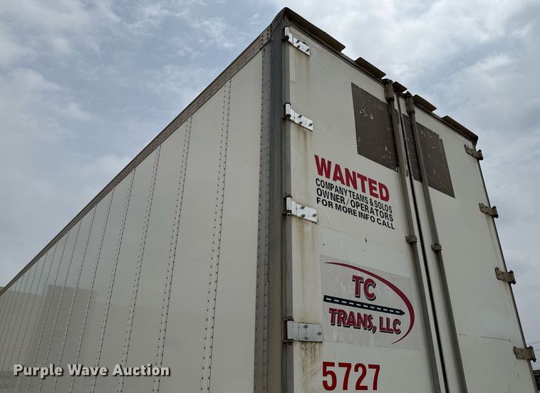 image for item EJ3718 2014 Vanguard VXP 57' dry van trailer