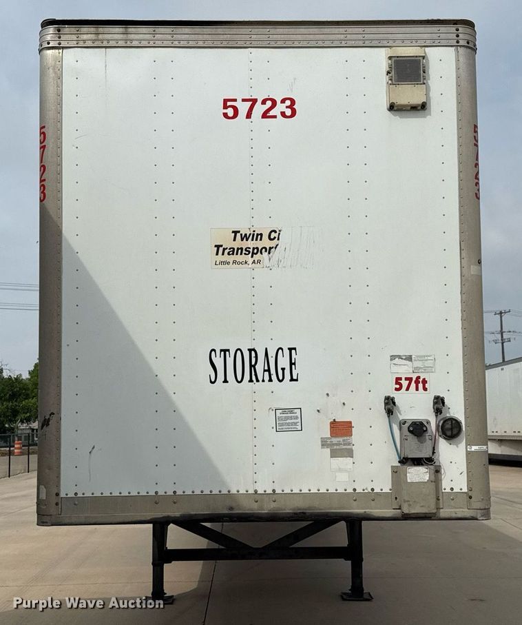 image for item EJ3719 2014 Vanguard VXP 57' dry van trailer