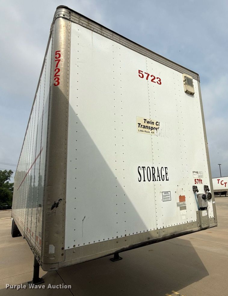 image for item EJ3719 2014 Vanguard VXP 57' dry van trailer