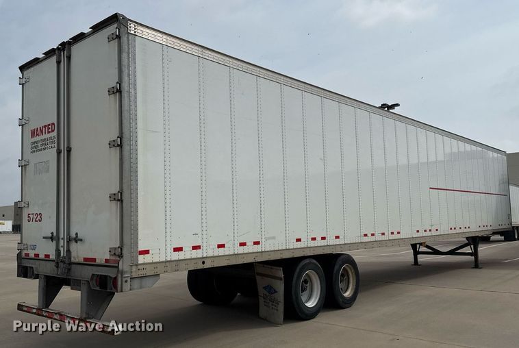 image for item EJ3719 2014 Vanguard VXP 57' dry van trailer