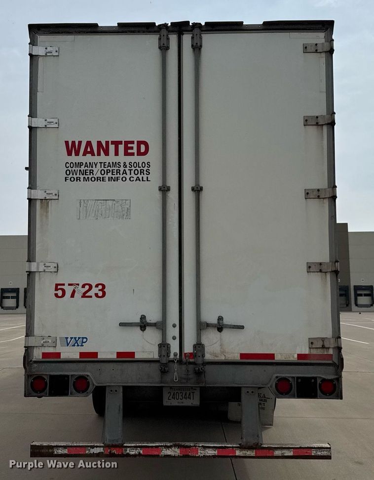 image for item EJ3719 2014 Vanguard VXP 57' dry van trailer