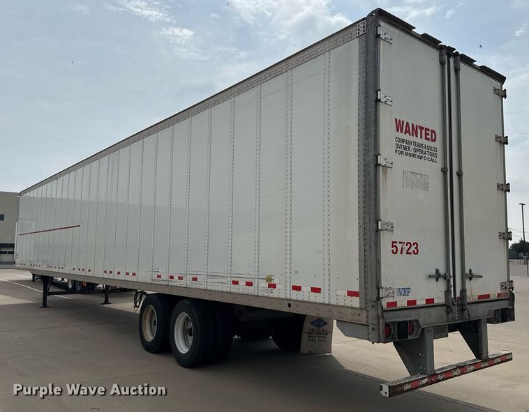 image for item EJ3719 2014 Vanguard VXP 57' dry van trailer