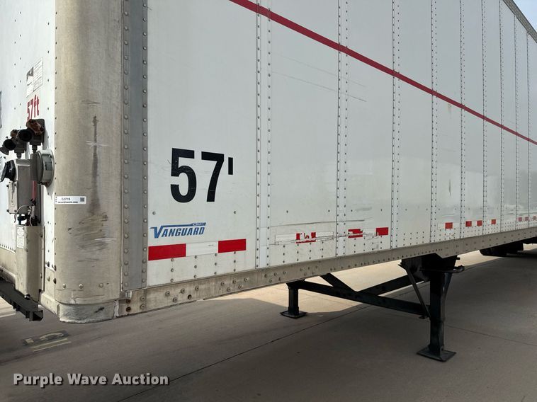 image for item EJ3719 2014 Vanguard VXP 57' dry van trailer