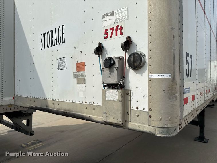 image for item EJ3719 2014 Vanguard VXP 57' dry van trailer