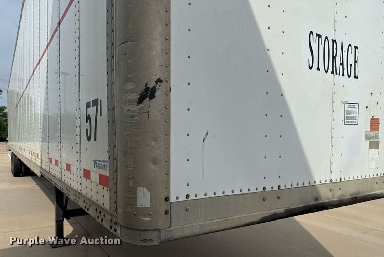 image for item EJ3719 2014 Vanguard VXP 57' dry van trailer