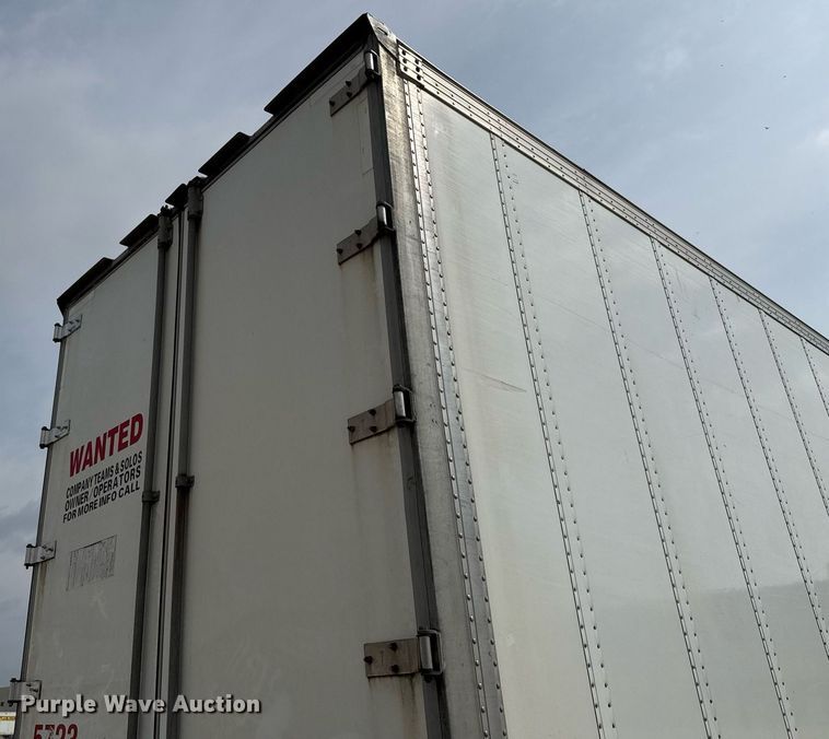 image for item EJ3719 2014 Vanguard VXP 57' dry van trailer