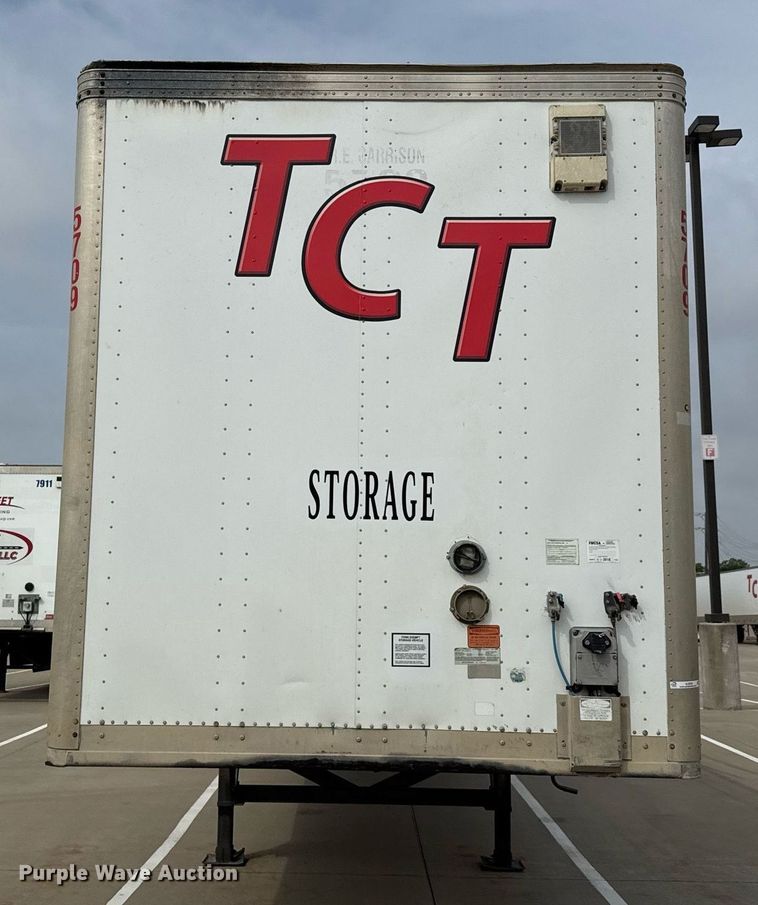 image for item EJ3720 2014 Vanguard VXP 57' dry van trailer