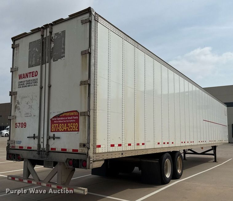image for item EJ3720 2014 Vanguard VXP 57' dry van trailer