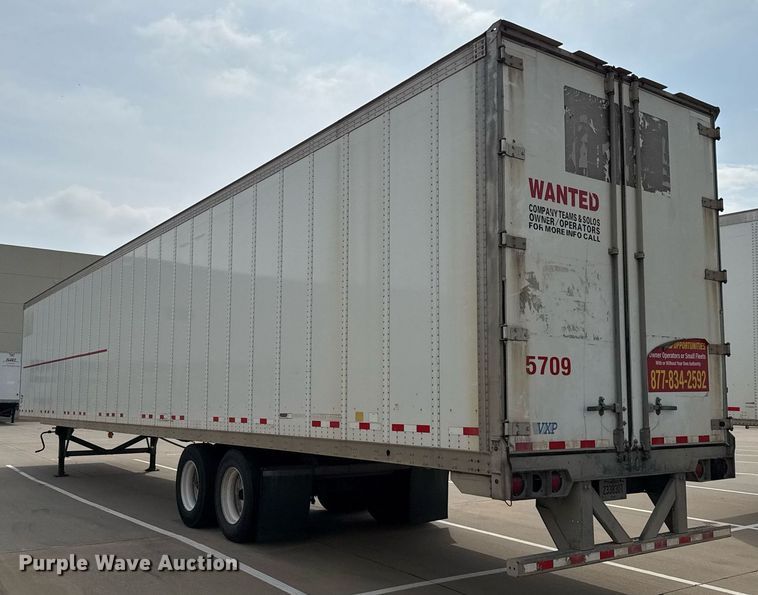 image for item EJ3720 2014 Vanguard VXP 57' dry van trailer
