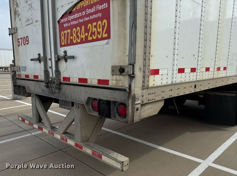 image for item EJ3720 2014 Vanguard VXP 57' dry van trailer