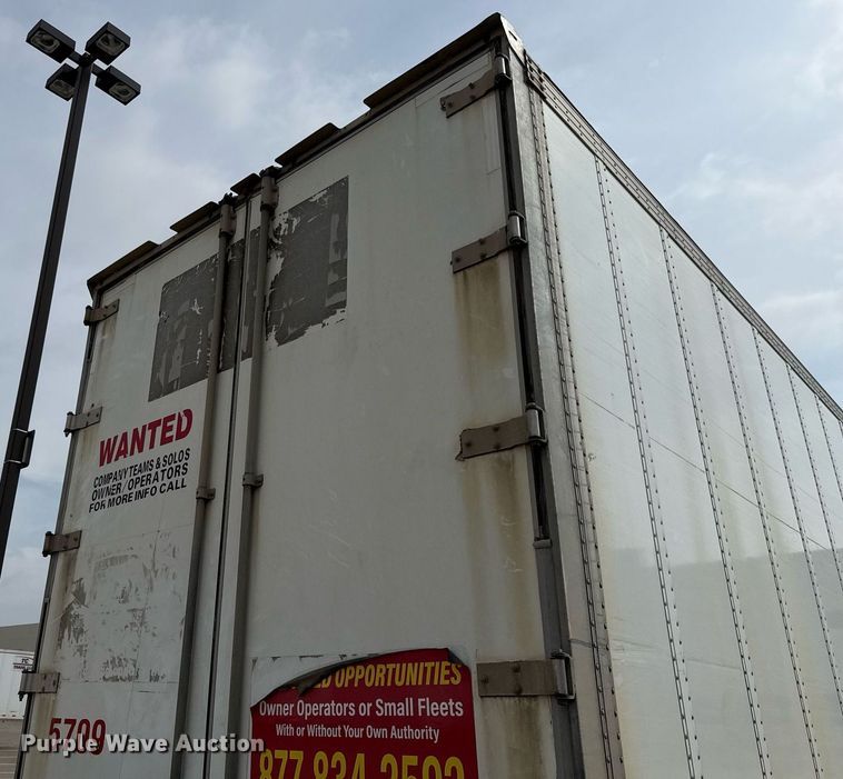 image for item EJ3720 2014 Vanguard VXP 57' dry van trailer