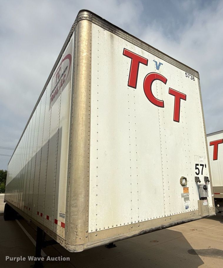 image for item EJ3722 2016 Vanguard VXP 57' dry van trailer