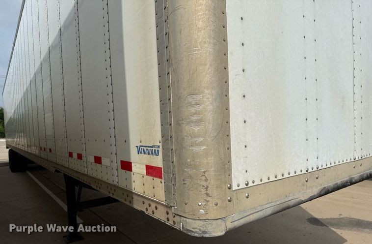 image for item EJ3722 2016 Vanguard VXP 57' dry van trailer