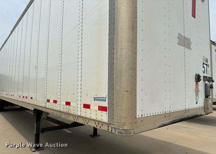 image for item EJ3723 2016 Vanguard VXP 57' dry van trailer