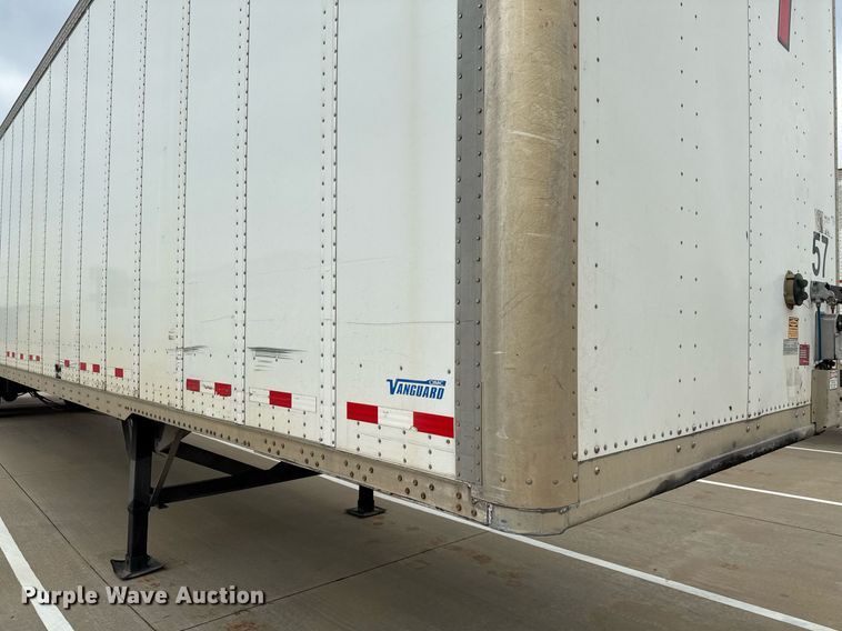 image for item EJ3724 2016 Vanguard VXP 57' dry van trailer