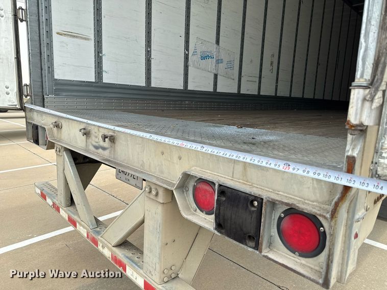 image for item EJ3724 2016 Vanguard VXP 57' dry van trailer