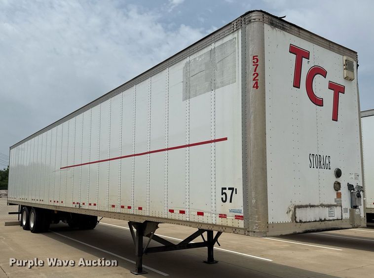 image for item EJ3725 2014 Vanguard VXP 57' dry van trailer