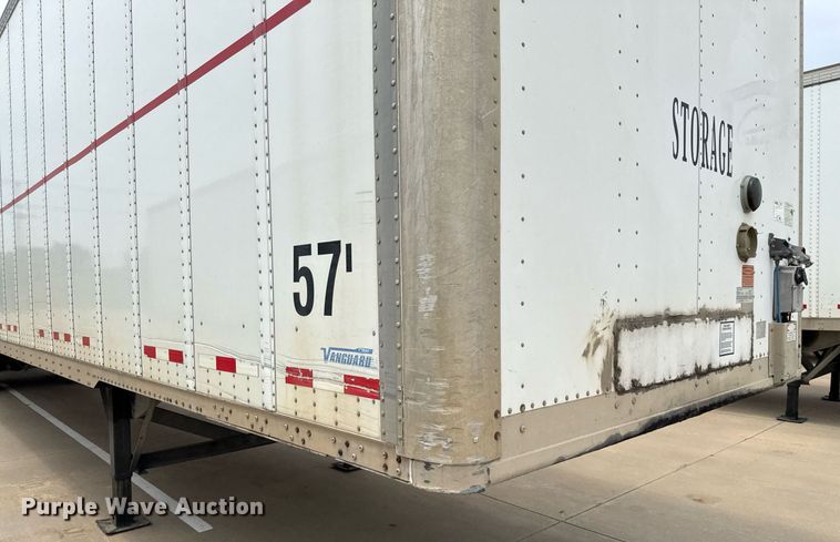image for item EJ3725 2014 Vanguard VXP 57' dry van trailer