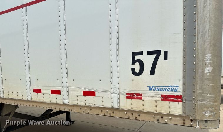 image for item EJ3725 2014 Vanguard VXP 57' dry van trailer